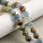 Natural Blue Calcite Beads Strands