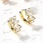 Brass Hoop Earrings
