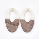 Resin & Walnut Wood Pendants