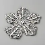 Felt & Rhinestone Embroider Thread Iron on/Sew On Patches
