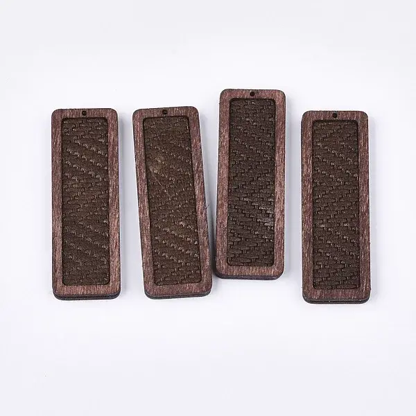 Eco-Friendly Cowhide Leather Big Pendants