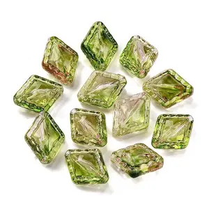 51Pcs Transparent Two Tone Acrylic Beads