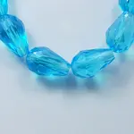 Electroplate Glass Beads Strands