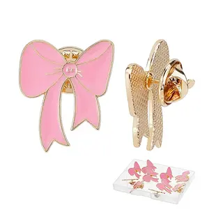 16Pcs Bowknot Enamel Pins