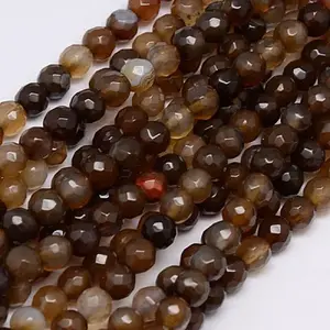 Natural Agate Beads Strands