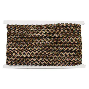 Polyester Glitter Lace Trim