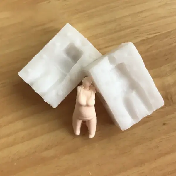 DIY Silicone Craft Doll Body Mold