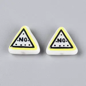Printed Opaque Resin Beads