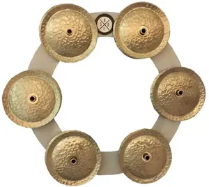 Big Fat Snare Drum Bling Ring-White-Copper