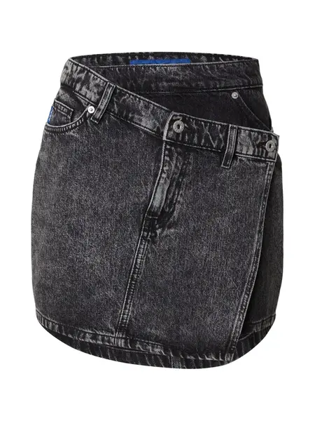 HUGO Sukňa 'Galaxy_1_B'  čierny denim