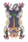 Bongusta Vlněný koberec Bongusta Dragon 110 x 200 cm