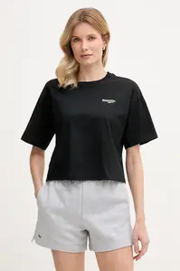 Lacoste Crop top dámský bavlněný