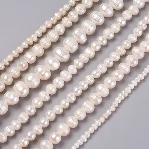Natural Cultured Freshwater Pearl Beads Strands