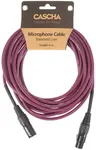 Cascha Standard Line Mic Cable Purple 6m
