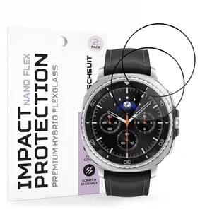 Techsuit Nano Flex, Samsung Galaxy Watch8 Classic, 2 kusy, černé