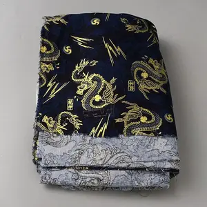 Dragon Pattern Cotton Fabric