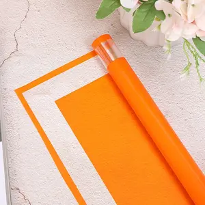 Plastic Flower Wrapping Paper