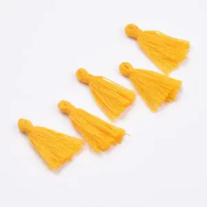 Handmade Polycotton(Polyester Cotton) Tassel Decorations