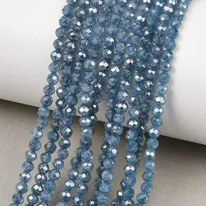 Cubic Zirconia Bead Strands