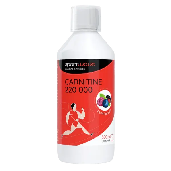Sport Wave Carnitine 220 000 500ml - lesní plody