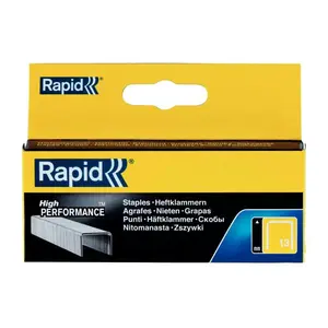 Spony High Performance, 13/6 mm, 2500 ks, krabička, RAPID