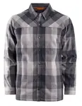 Grundéns košile bankside lined shacket anchor plaid - l