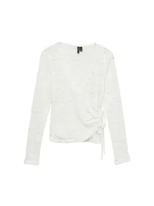 VERO MODA Tričko 'VMTALULA'  biela