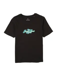 Jack & Jones Junior Tričko 'JORCASSIS'  smaragdová / čierna / biela