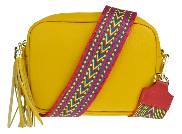 NovaKabelka.cz Bala Gialla Chiaro s přídavným popruhem V