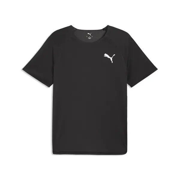 PUMA Funkčné tričko 'Lightspeed'  čierna / biela