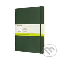 Moleskine - zelený zápisník Soft (veľký, čistý)
