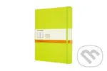 Moleskine - žltozelený zápisník (veľký, linajkovaný)