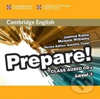 Prepare 1/A1: Class CDs (2) - Joanna Kosta - audiokniha z kategorie Jazykové učebnice a slovníky