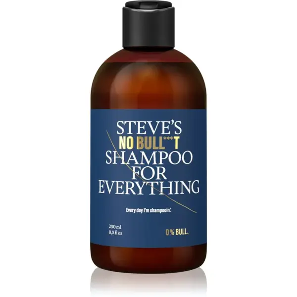 Steve's No Bull***t Shampoo For Everything šampon na vlasy a vousy 250 ml