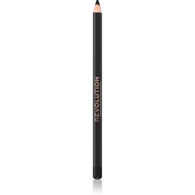 Makeup Revolution Kohl Eyeliner kajalová tužka na oči odstín Black 1.3 g