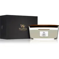 Woodwick Fireplace Fireside vonná svíčka s dřevěným knotem (hearthwick) (gift box) 453 g