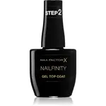 Max Factor Nailfinity Gel Top Coat gelový vrchní lak na nehty odstín 100 The Finale 12 ml