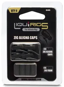 Liquirigs montáž s plovoucí pěnou liquid zig 4+4 - černá