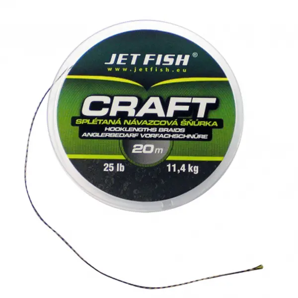 Jet fish splétaná šňůrka craft