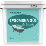 Allnature Epsomská sůl sůl do koupele 5000 g