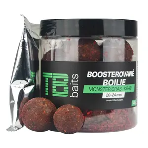 Tb baits boosterované boilie monster crab 120 g 20-24 mm