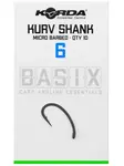 Korda háčky basix kurv shank micro barbed - 6
