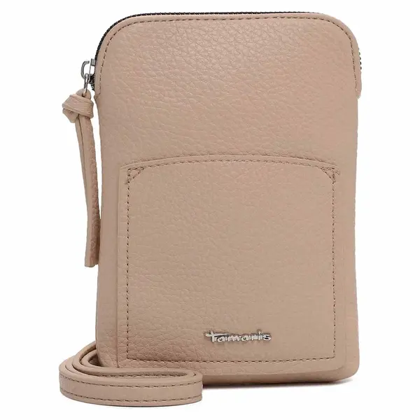 Dámska kabelka na mobil a doklady Tamaris Magne - ružová