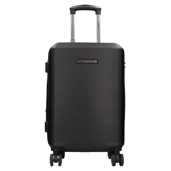 Cestovný kufor Swissbrand Lucel L - čierna