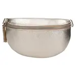 Dámska kožená ľadvinka Italia Laura - svetlo zlatá