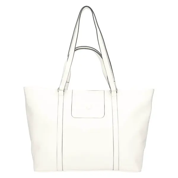 Elegantná dámska kožená kabelka Katana Moana - biela