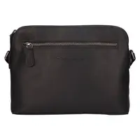 Dámska kožená crossbody kabelka The Chesterfield Brand Nebraska - čierna