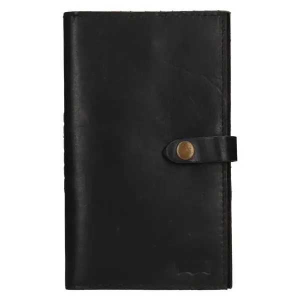 Dámská kožená peněženka Levis Vanessa - černá