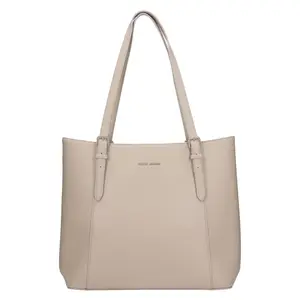 Elegantná dámska kabelka David Jones Oxford - béžovo-šedá