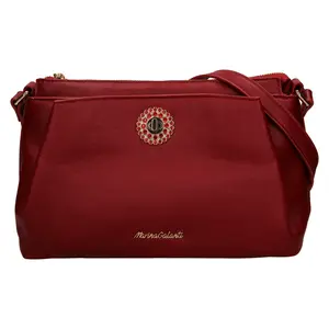 Dámska crossbody kabelka Marina Galanti Alex - vínová